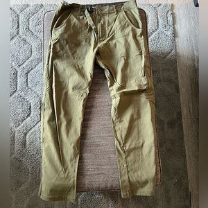Stretch Zion Pant, Slate Green, Size 36WX32L, Like New